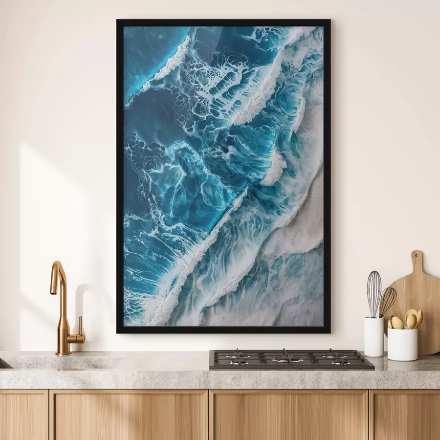 fototapet Valurile mării f46793