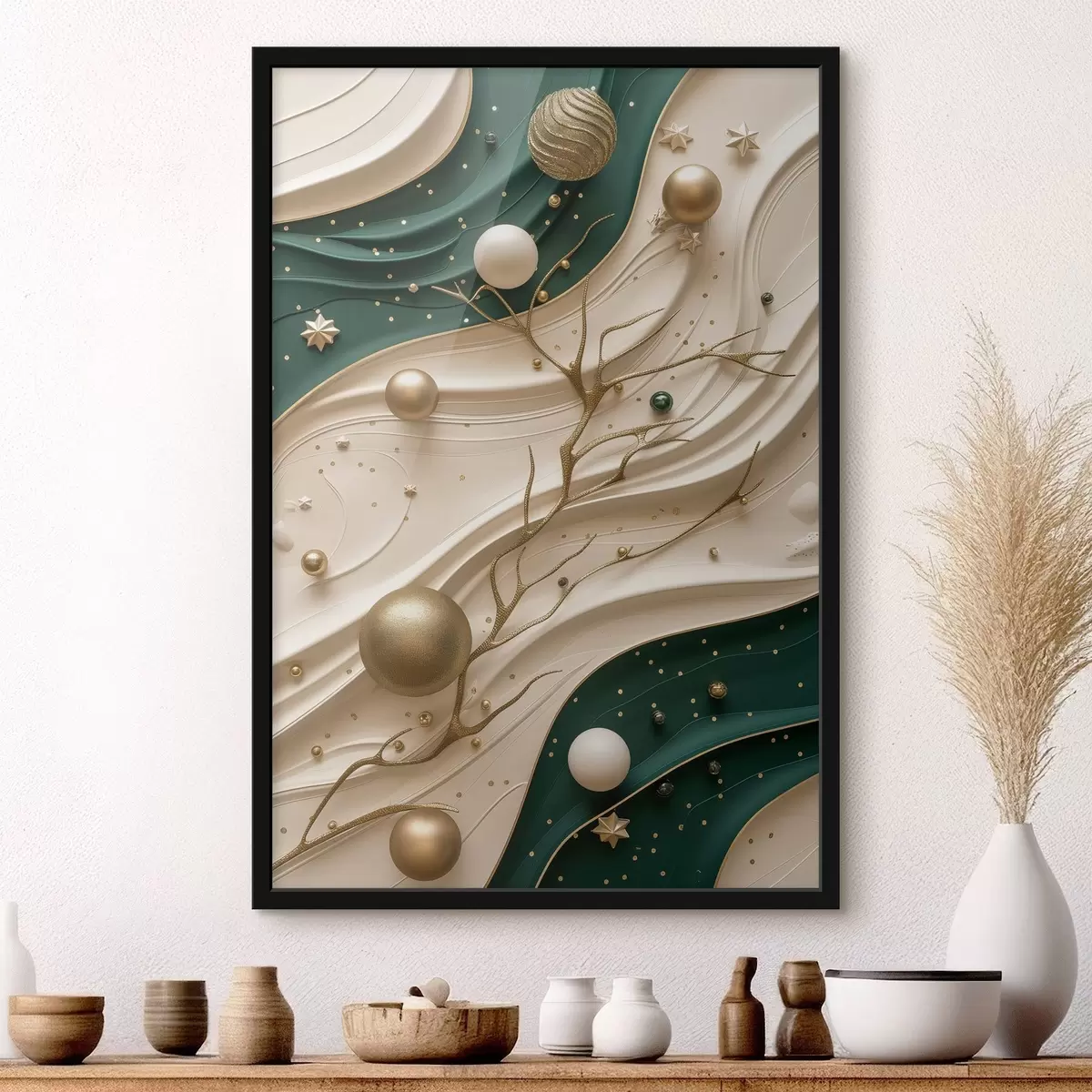 Poster Abstracția Anului Nou f46799