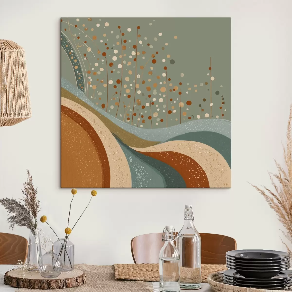 Tablouri Compoziție cu elemente decorative mici s46653