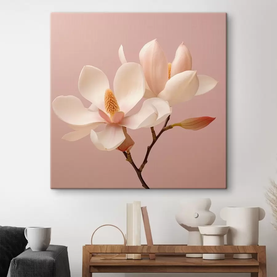 Tablouri Petale florale delicate într-o paletă pastelată s46666