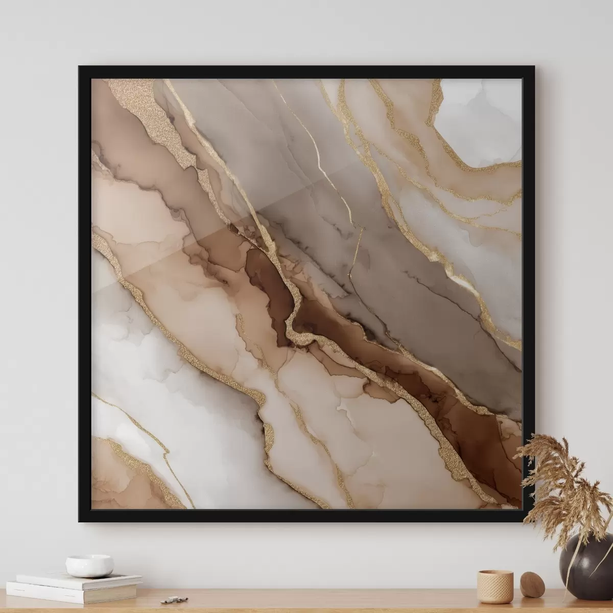 Poster Motiv texturat din piatră în stil artistic f46643