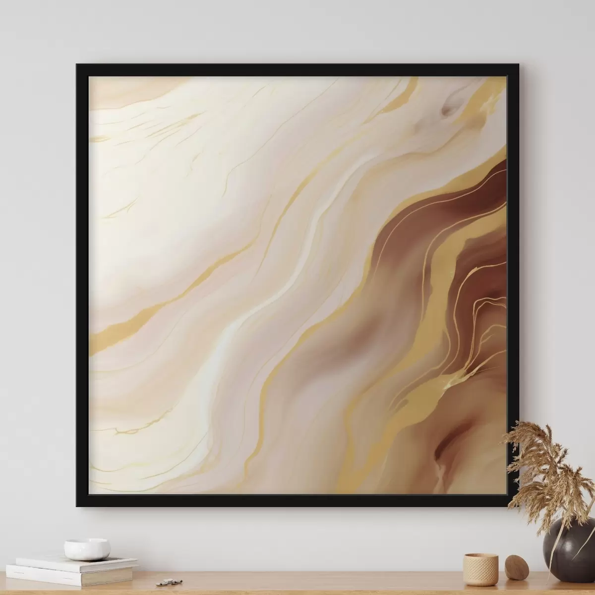 Poster Compoziție cu tranziții naturale de culoare f46661