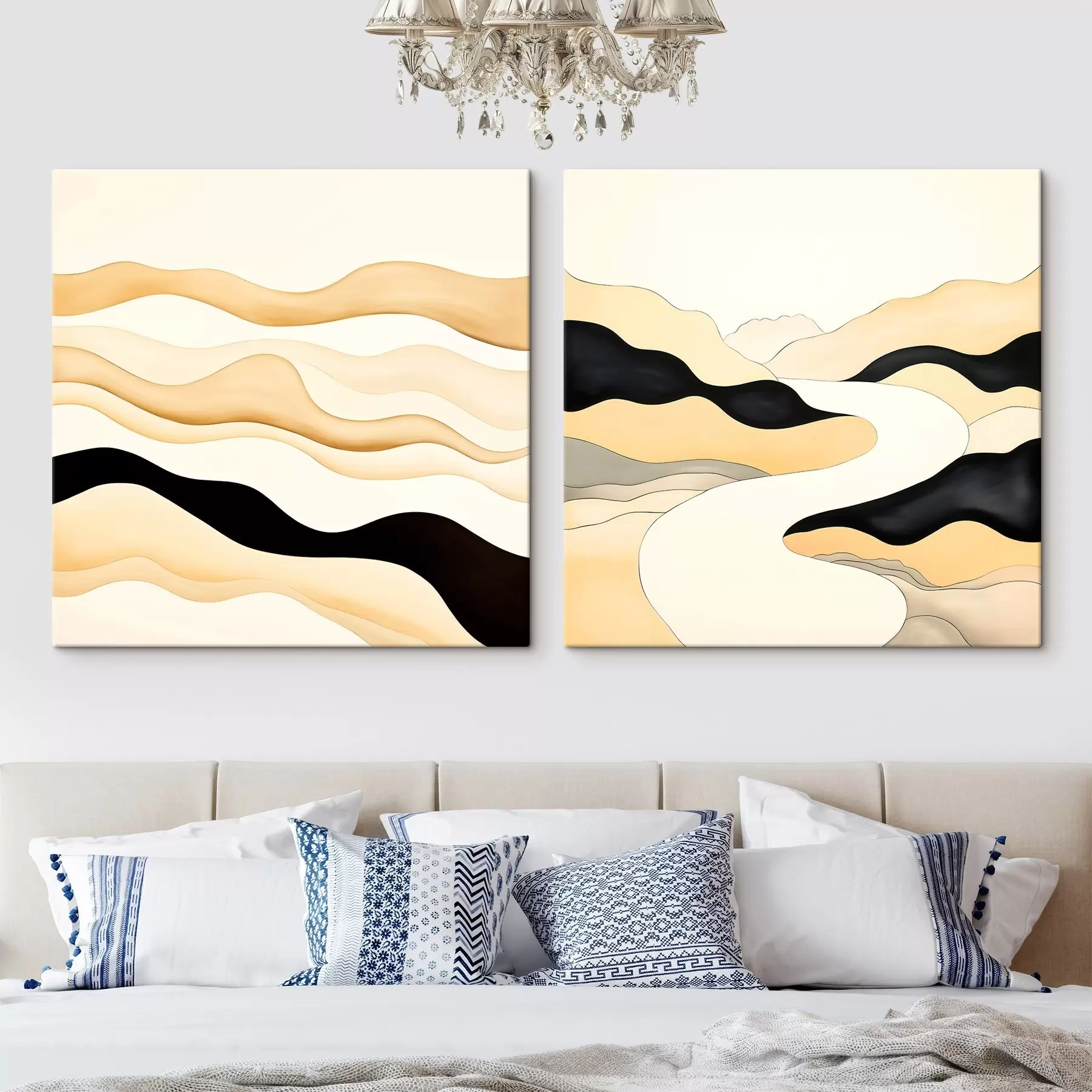 Tablouri Forme abstracte inspirate de ritmurile naturii m00992