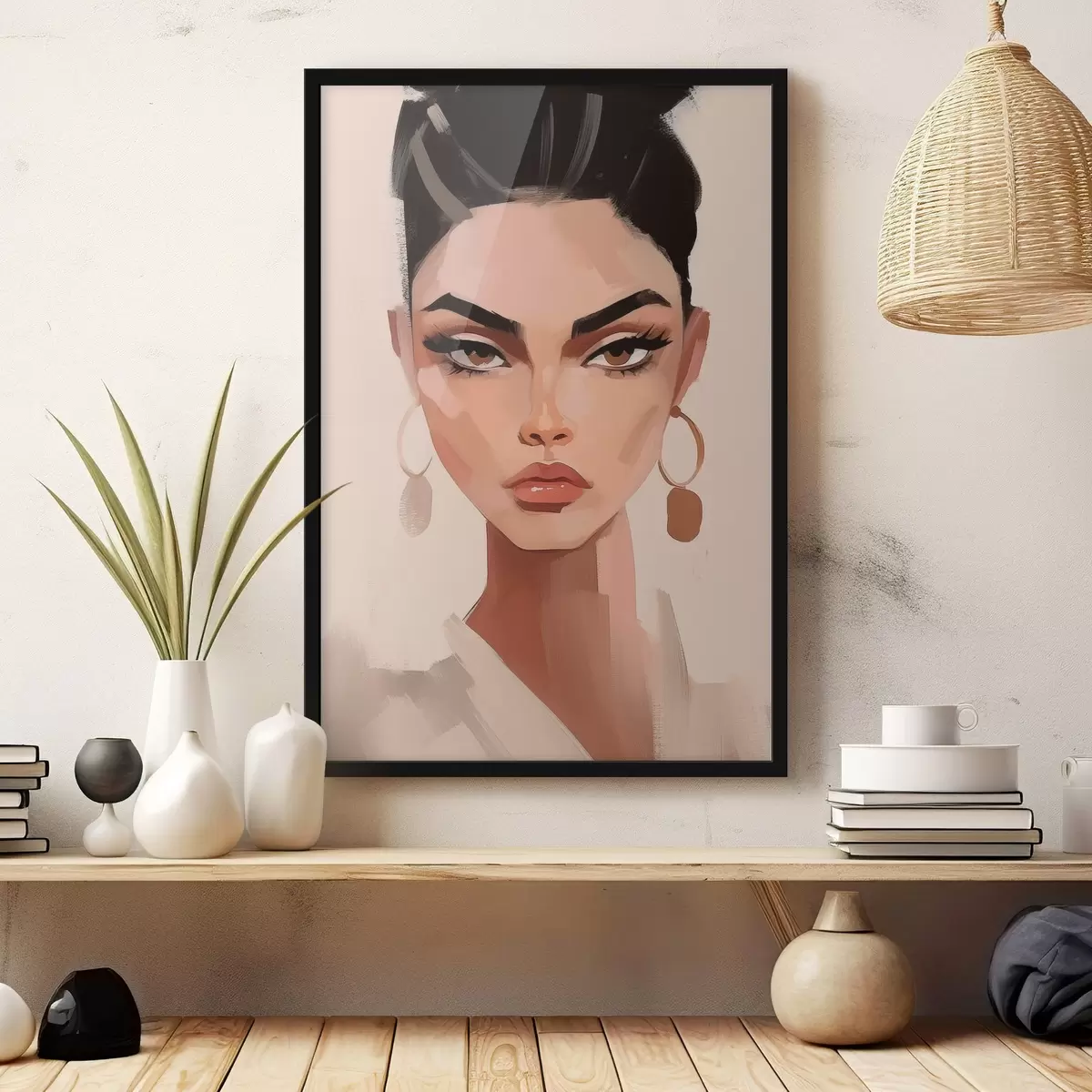 Poster Portretul unei fete f46805