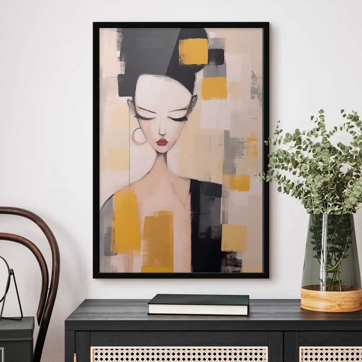 Poster Portret cubist f46806