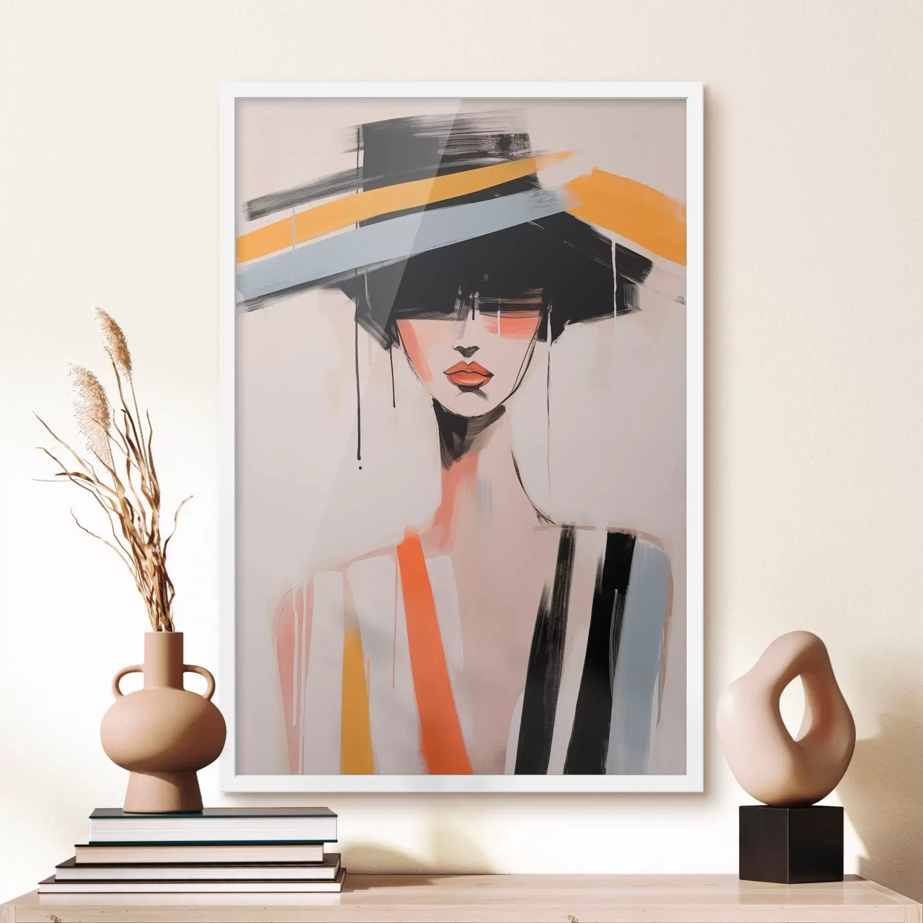 fototapet Portret cubist f46809