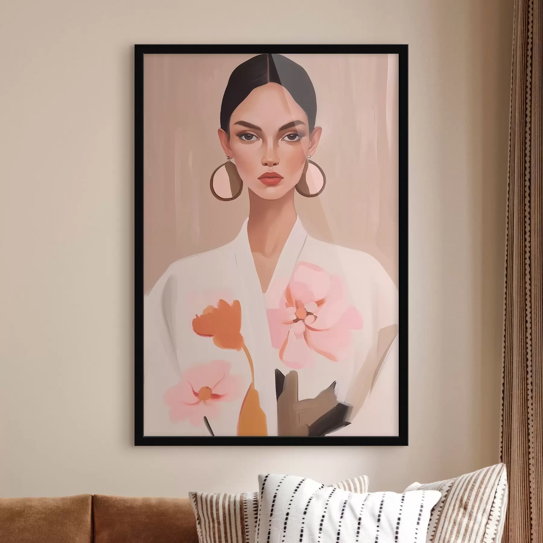 fototapet Portret de fată f46815