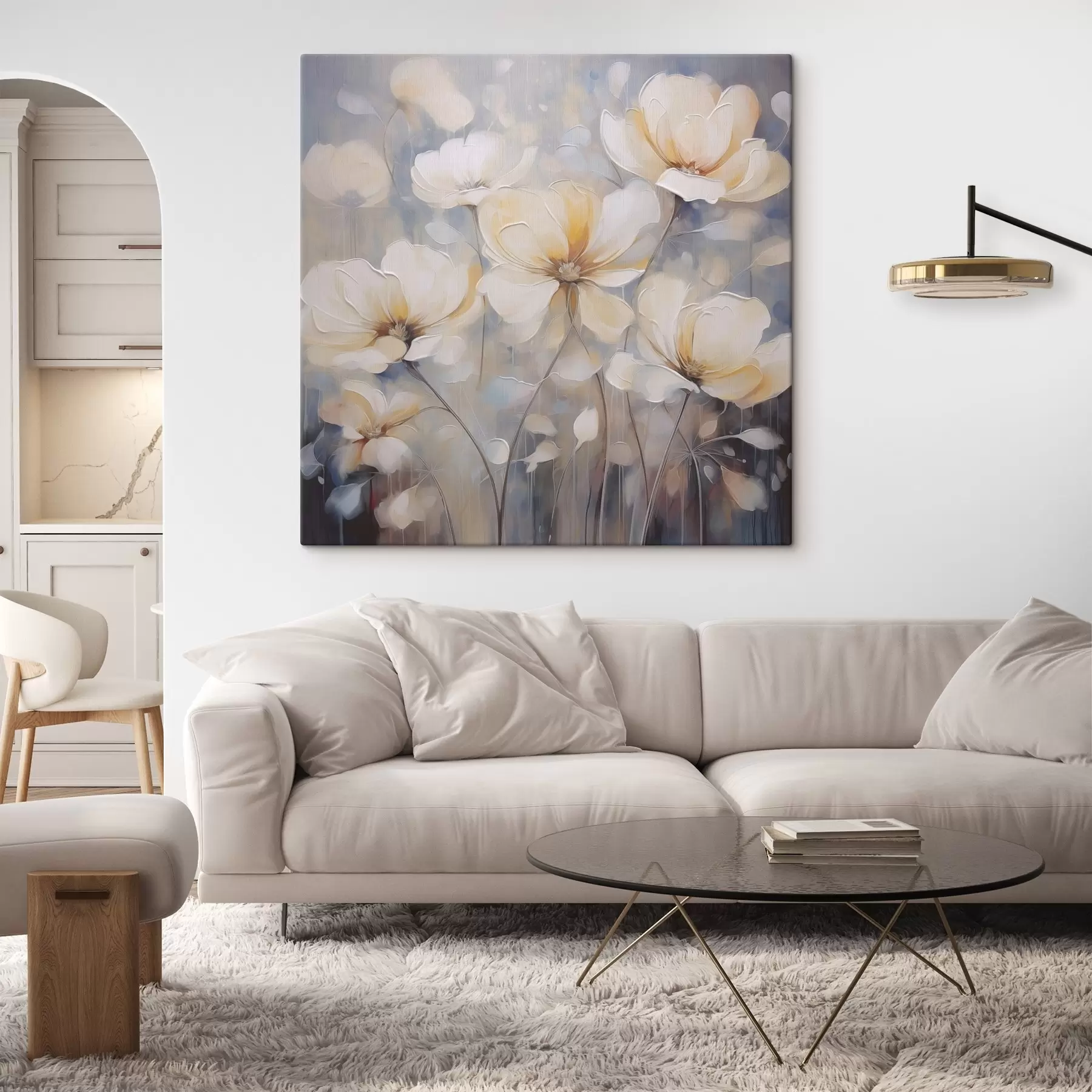 Tablouri Buchet de flori primitive s46832