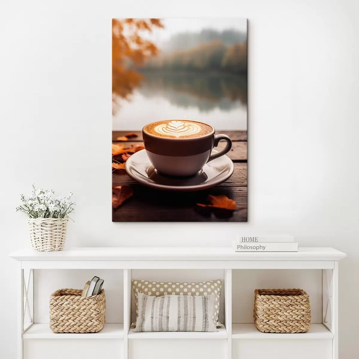 Tablouri Cappuccino aromat, cafea s46775