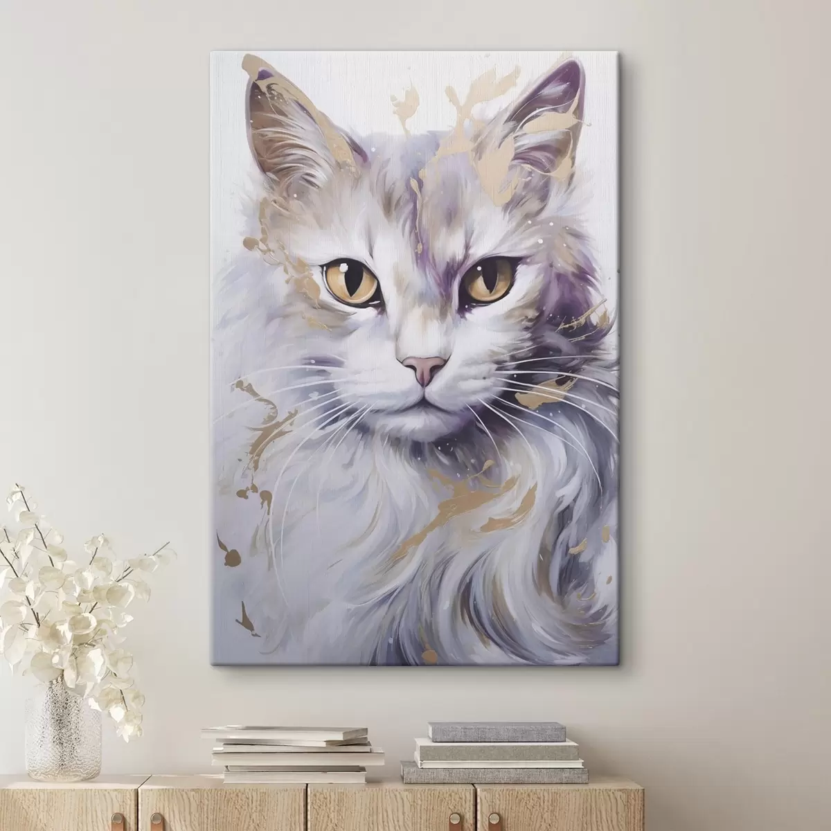 Tablouri Pisica abstractă s46837