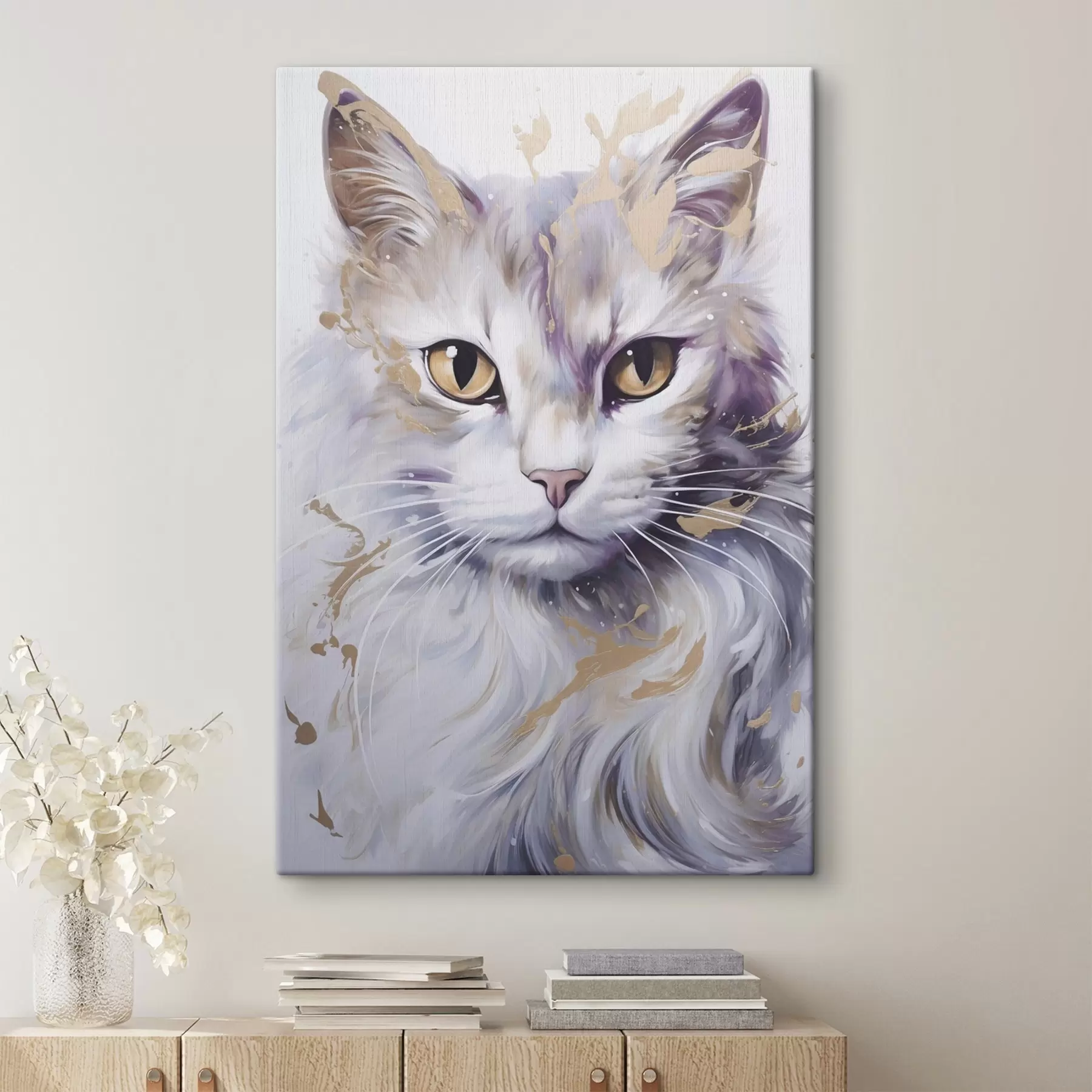 Tablouri Pisica abstractă s46837