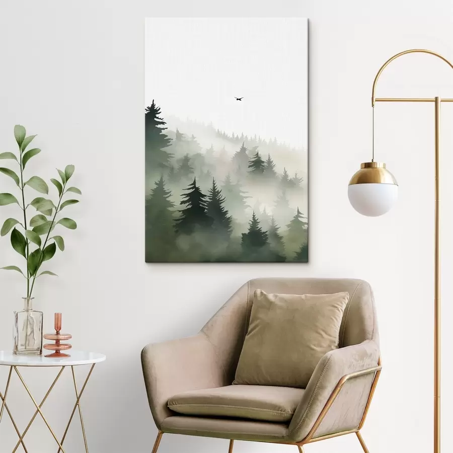 Tablouri Pădure în ceață s46875