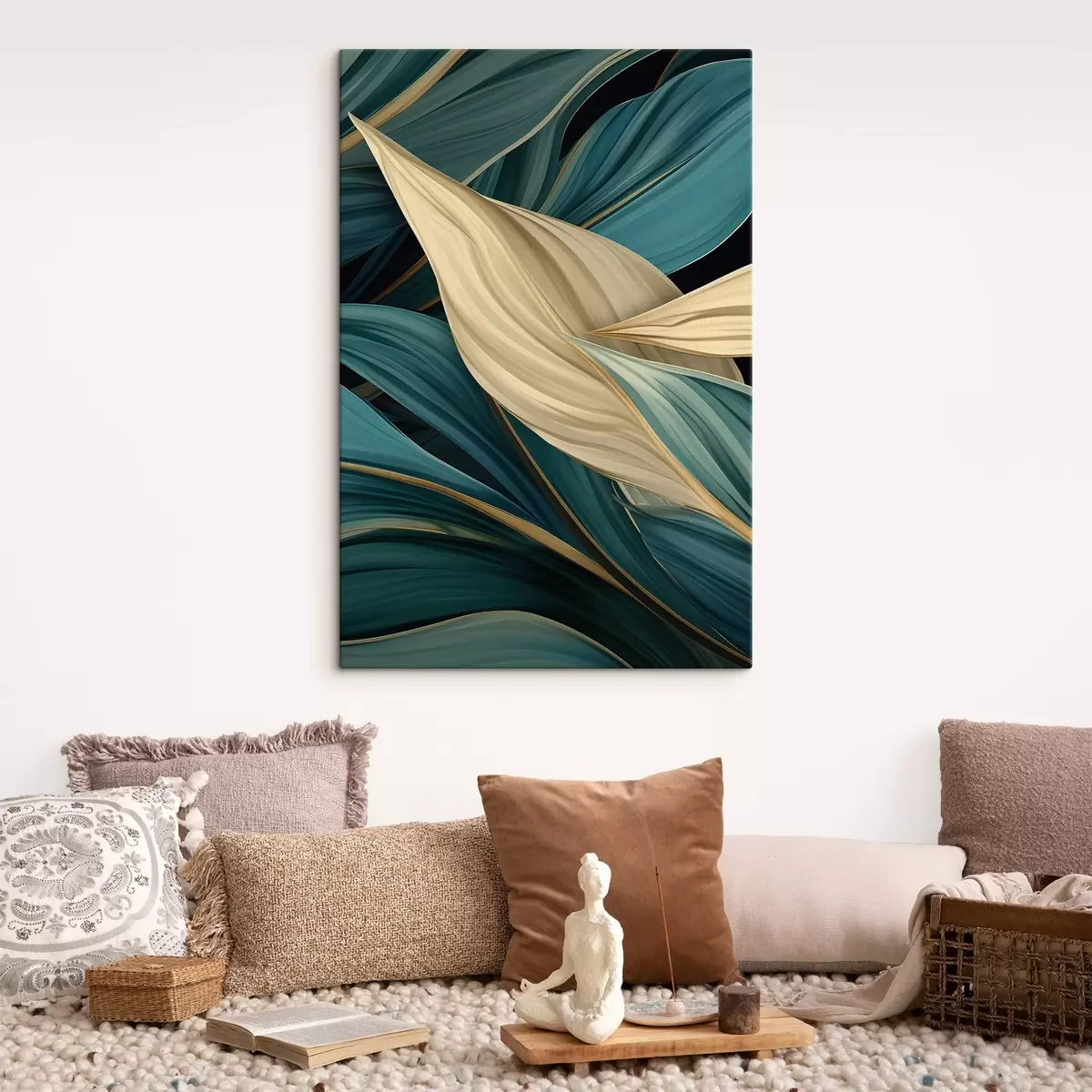 Tablouri Frunze abstracte mari s46880