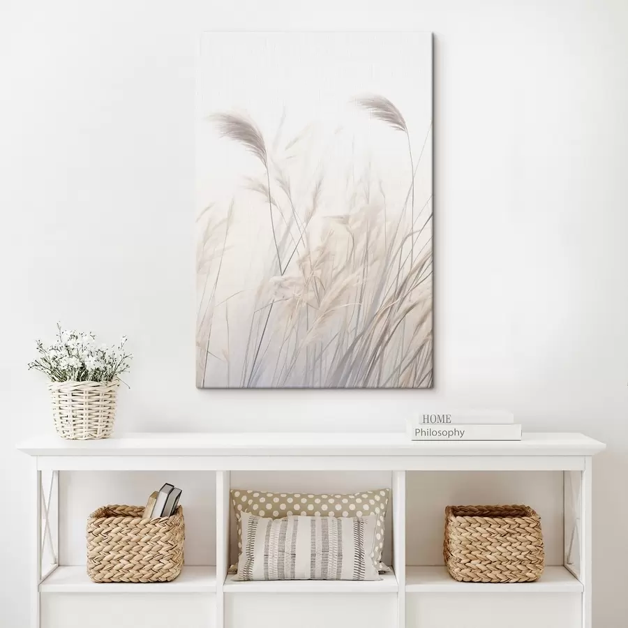 Tablouri Plante delicate pe un fundal deschis s46884