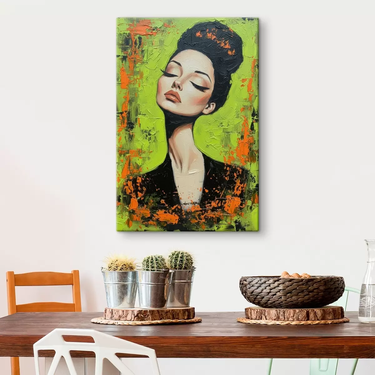 Tablouri Portret de fată s46860