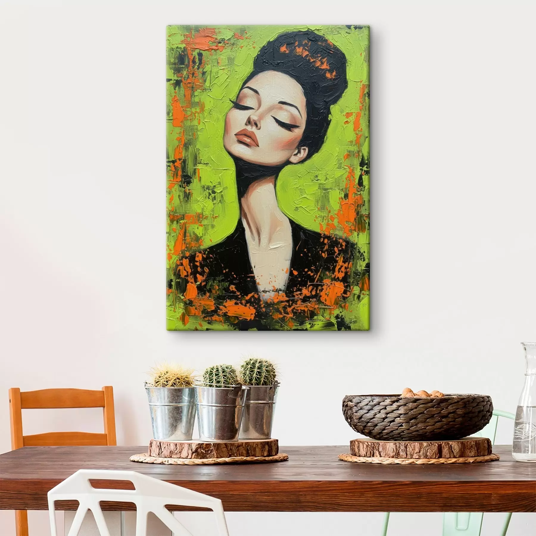 Tablouri Portret de fată s46860