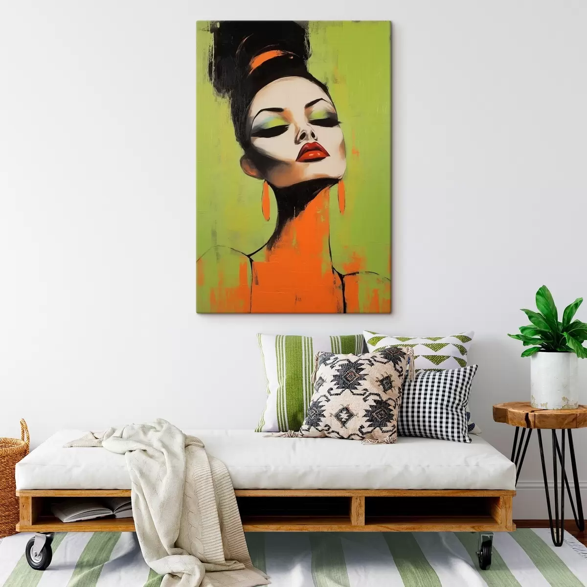 Tablouri Portret de fată s46866