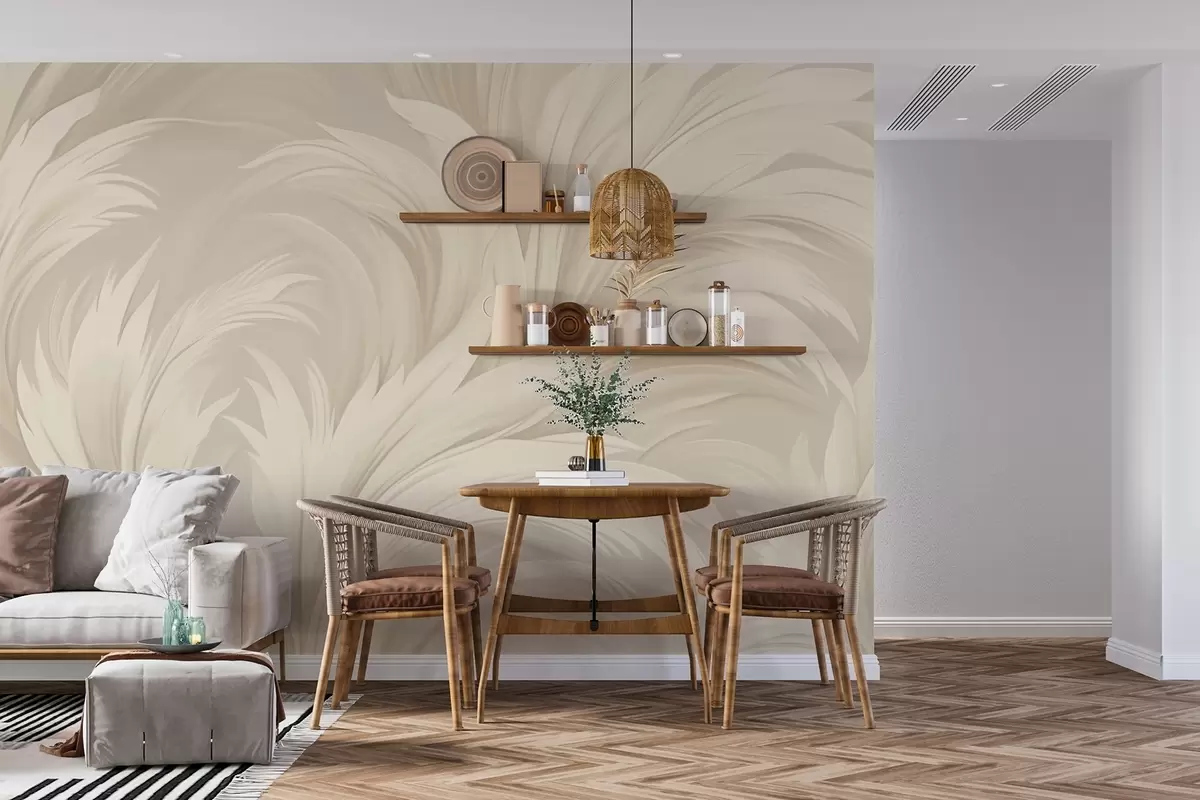 fototapet Frunze abstracte w04987