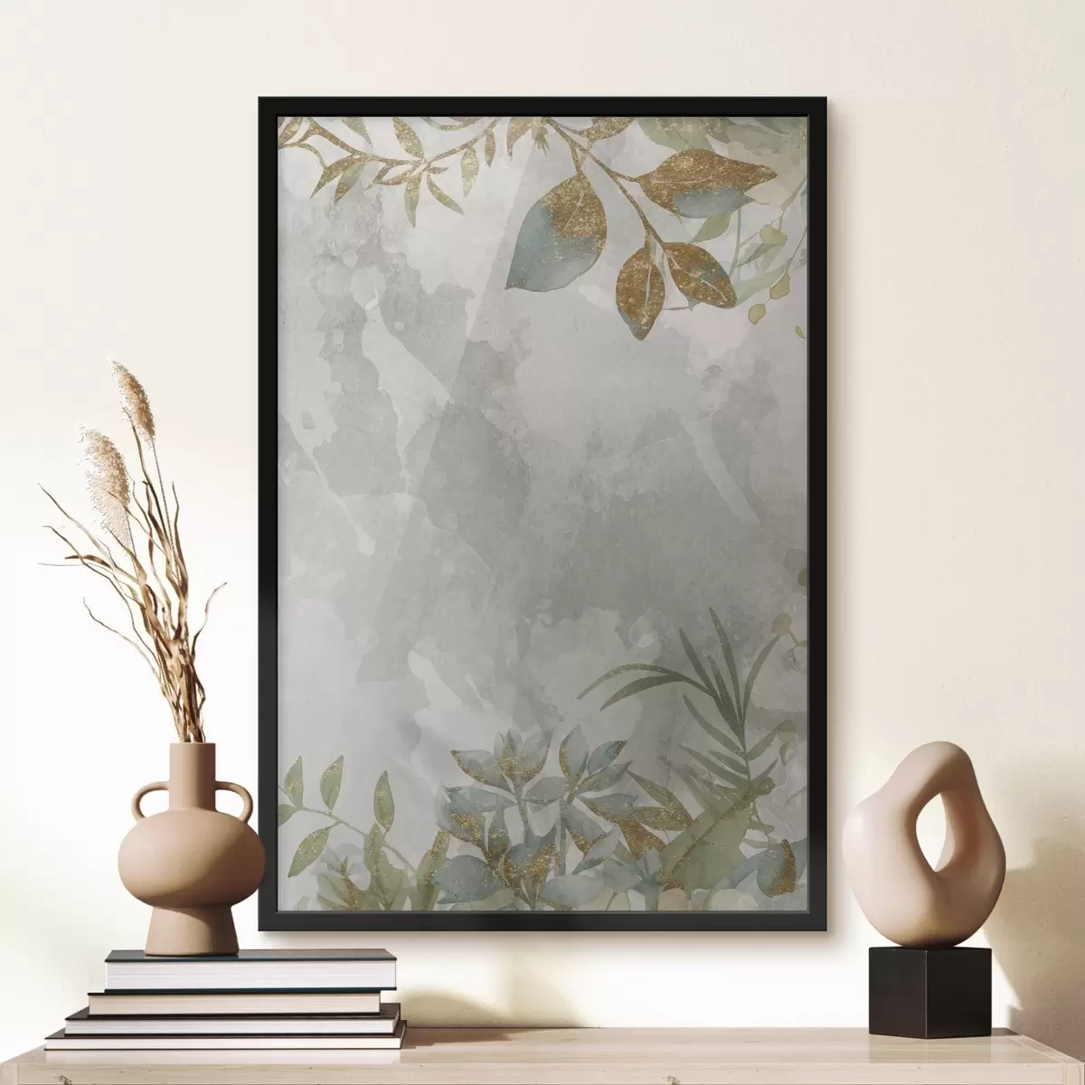 Poster Plante pe fundal deschis f46894