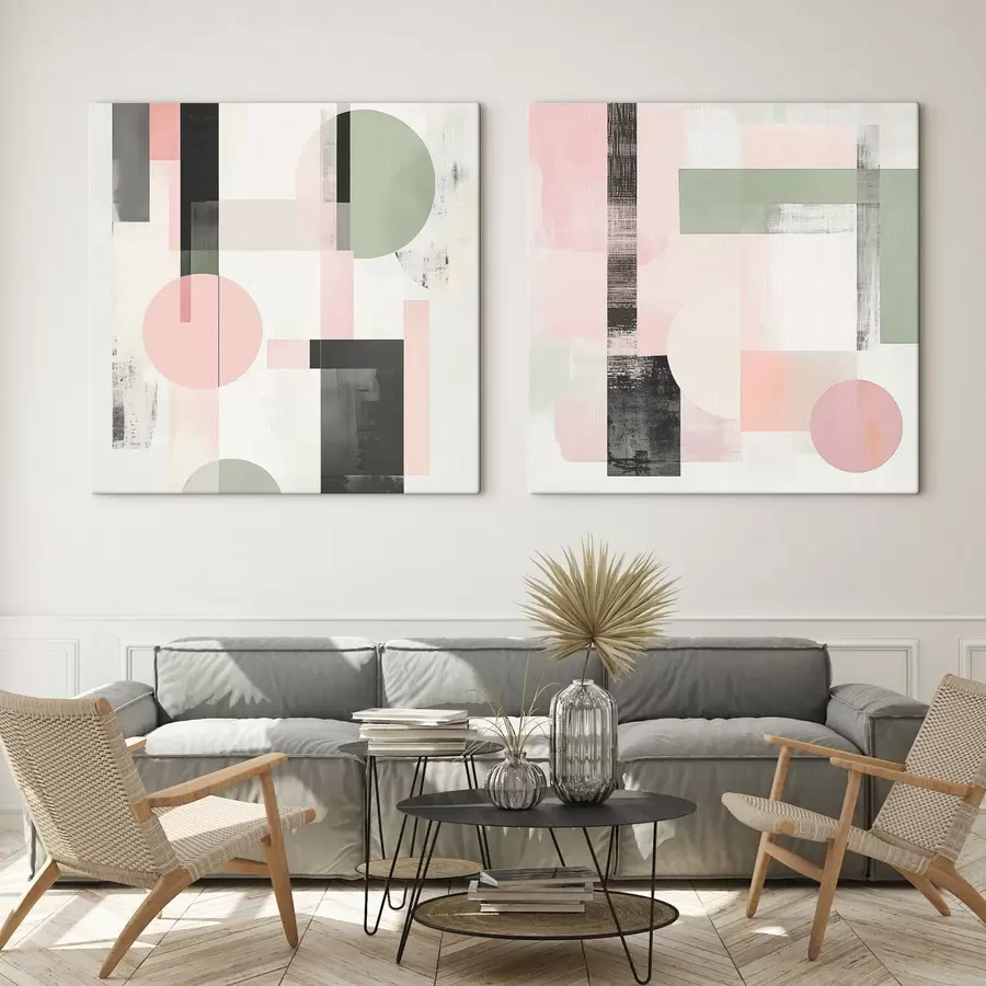 Tablouri Abstracții geometrice m01039