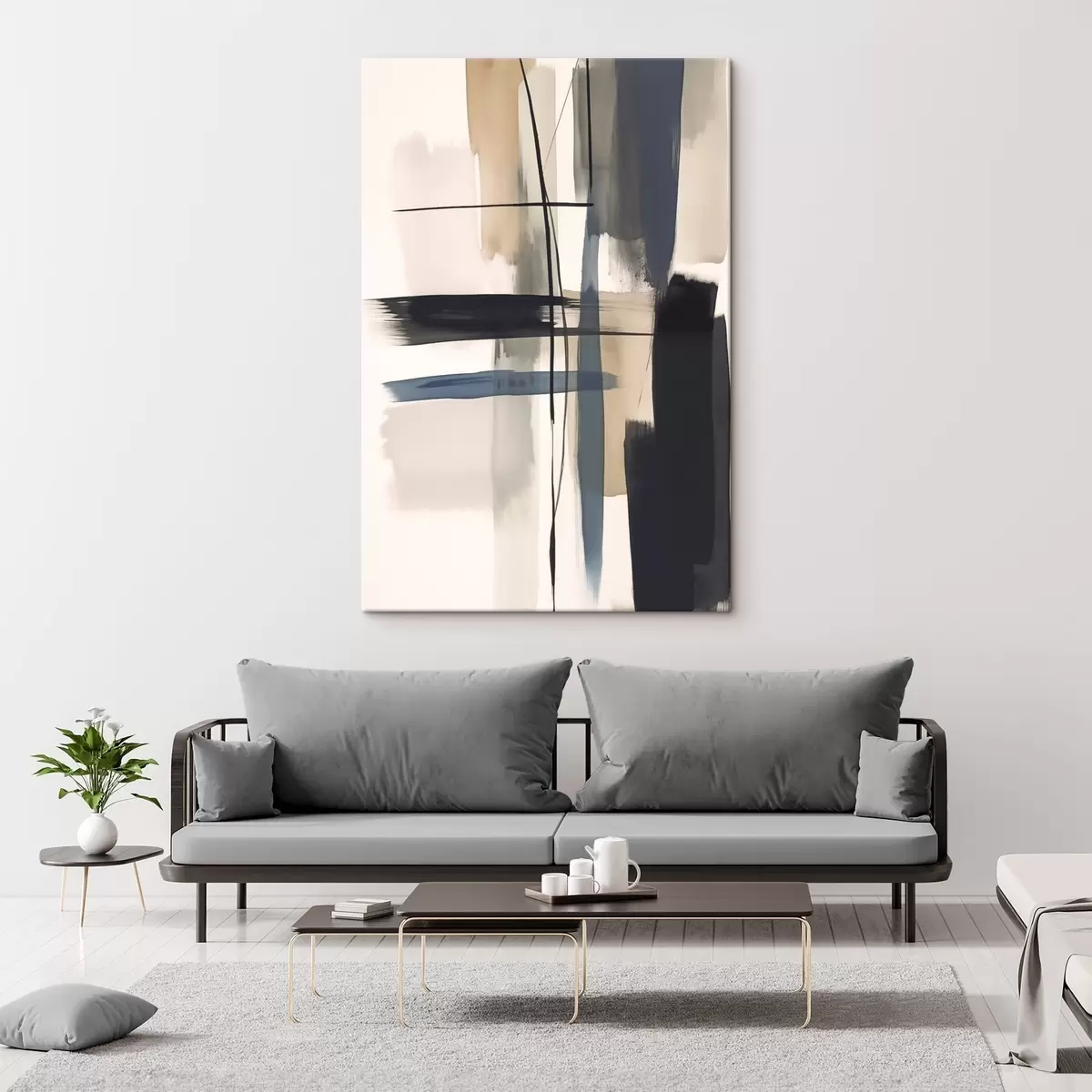 Tablouri Imitarea pensulelor abstracte s46907