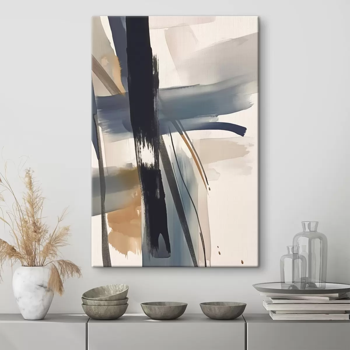 Tablouri Imitarea pensulelor abstracte s46908