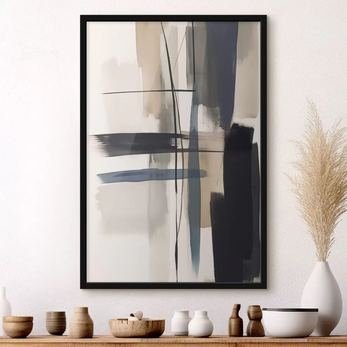 Poster Imitarea pensulelor abstracte f46907