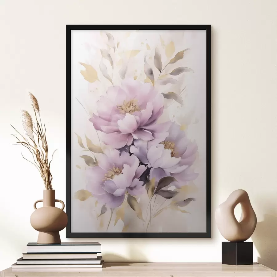 fototapet Buchet imitație de pictură f46915