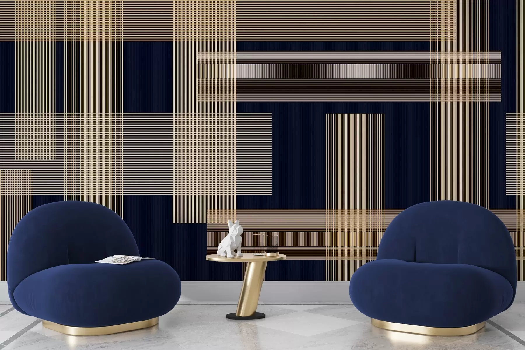 fototapet Armonie geometrică w05014v2