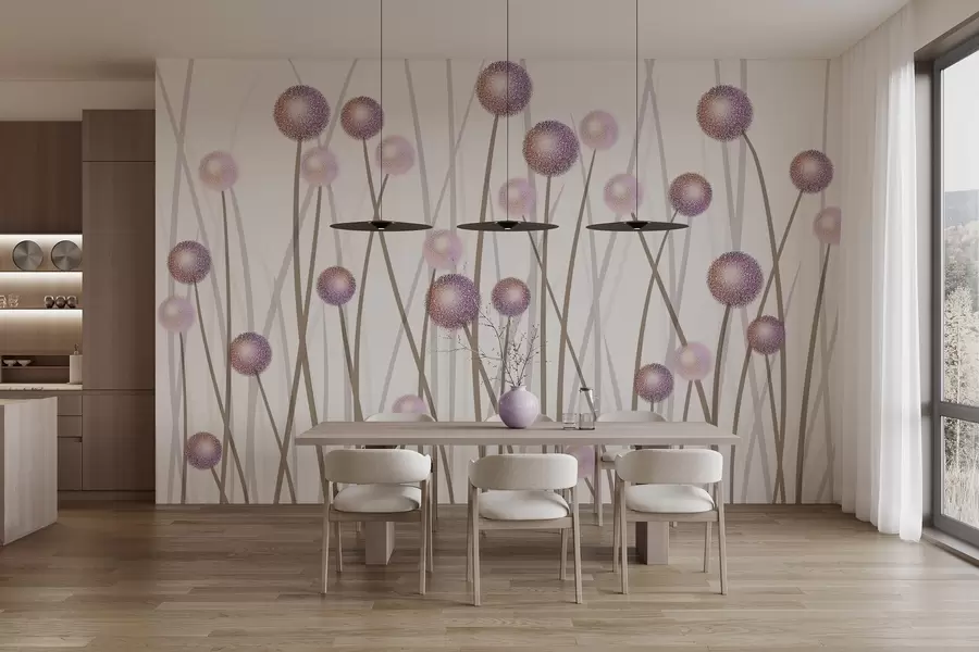 fototapet Tulpini aeriene w04994