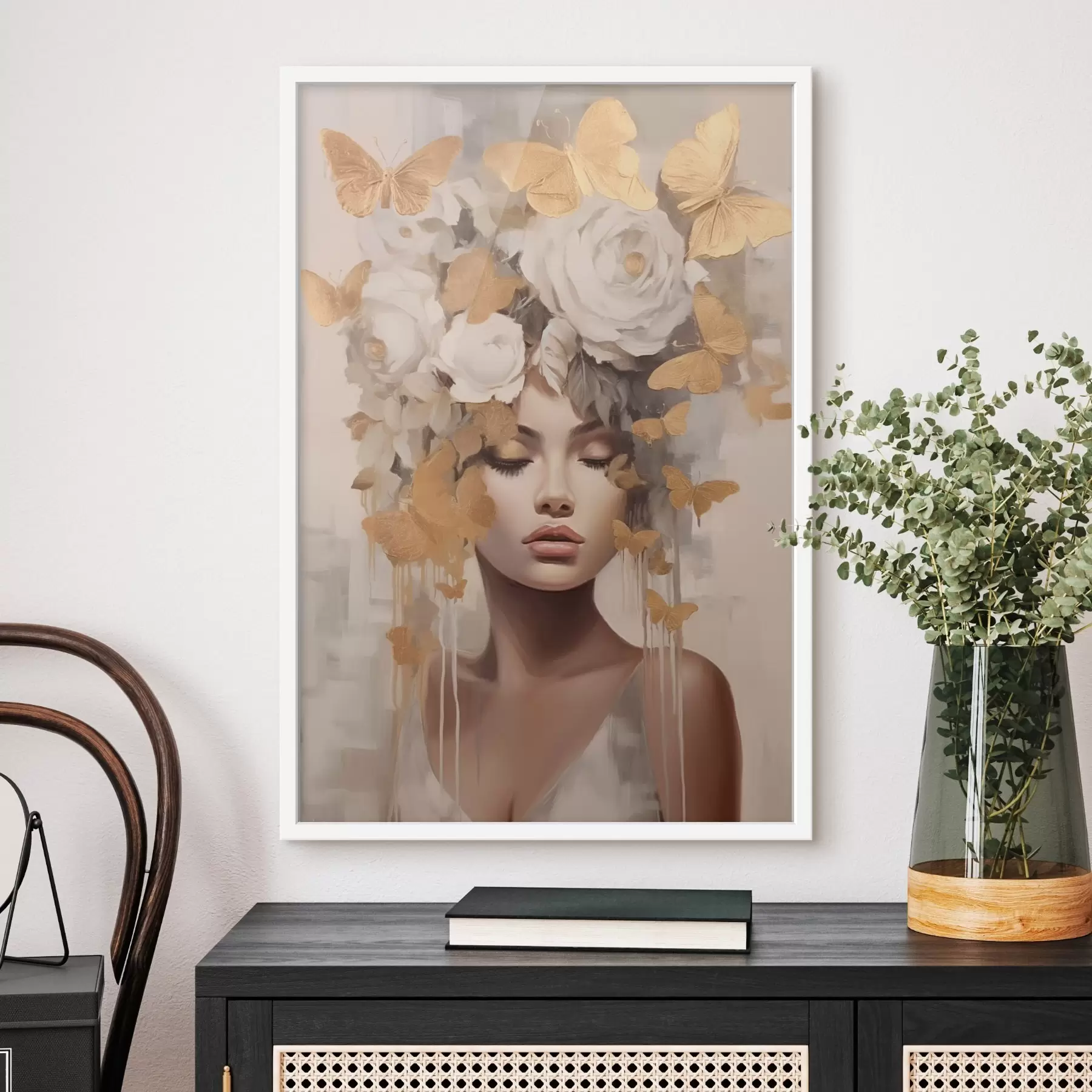 fototapet Portret de fată f47005