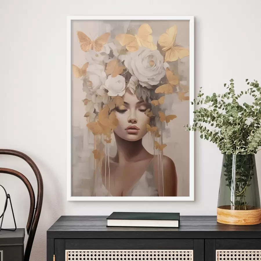 fototapet Portret de fată f47005