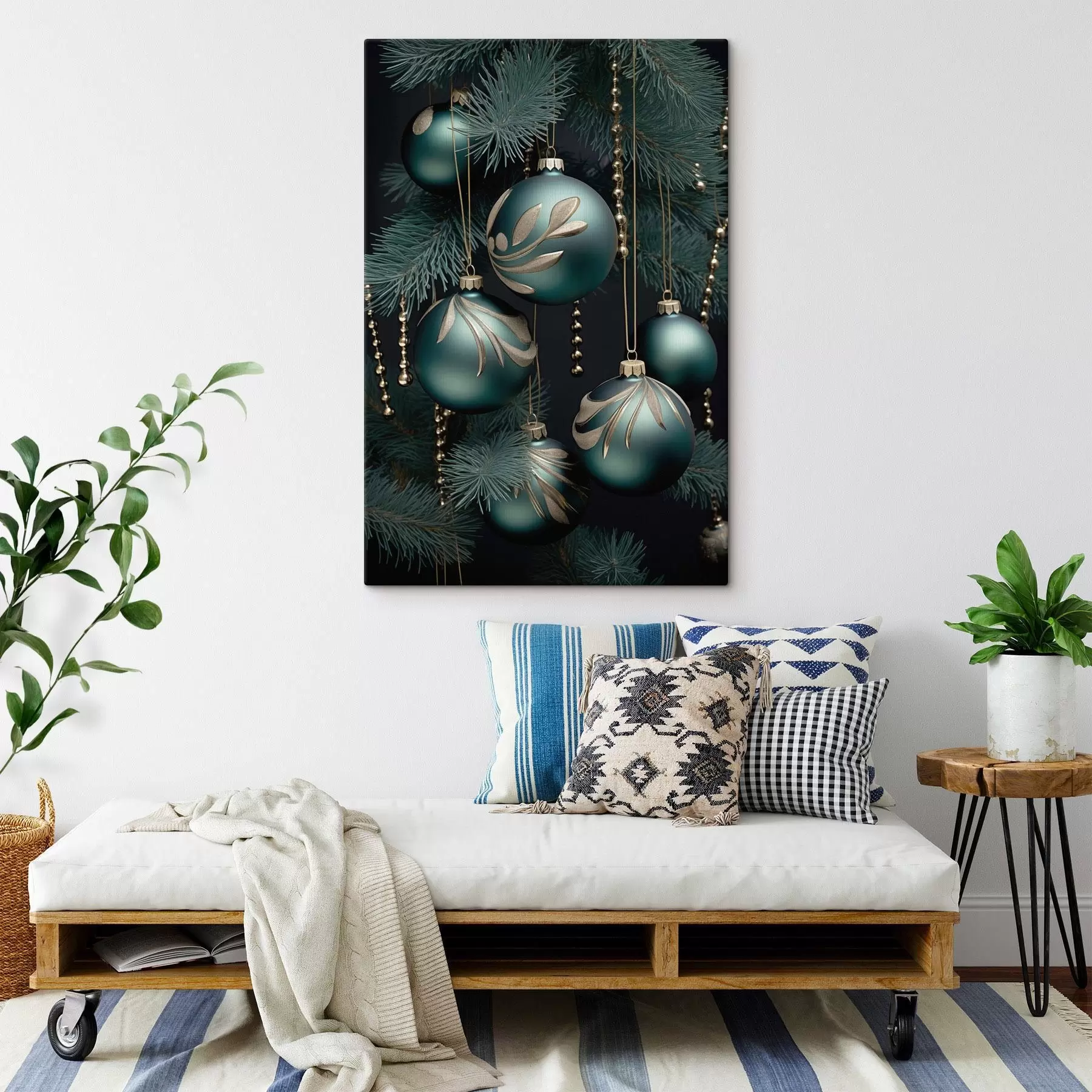 Tablouri Decorațiuni de Anul Nou pe brad s46979