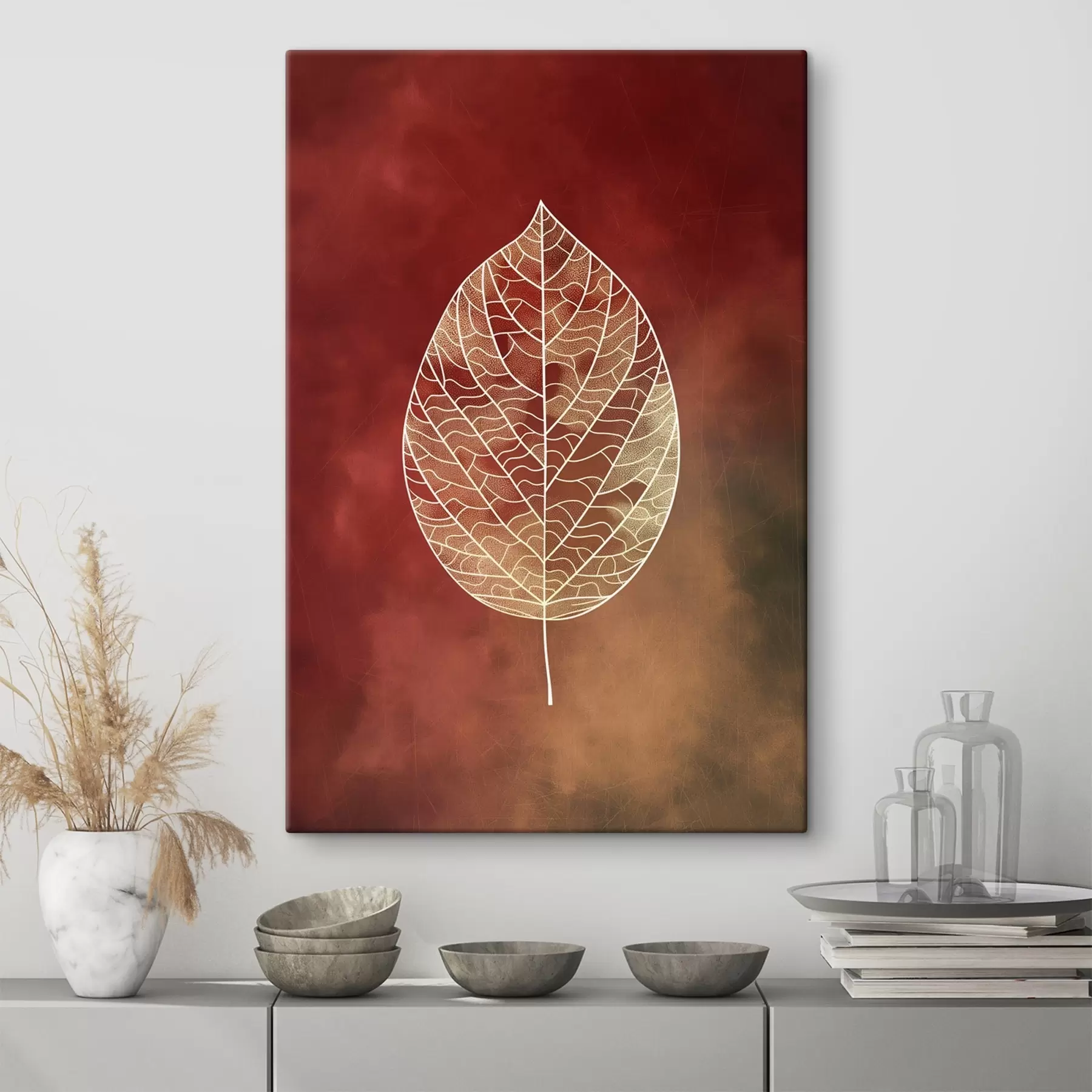 Tablouri Frunze în diferite culori s47052