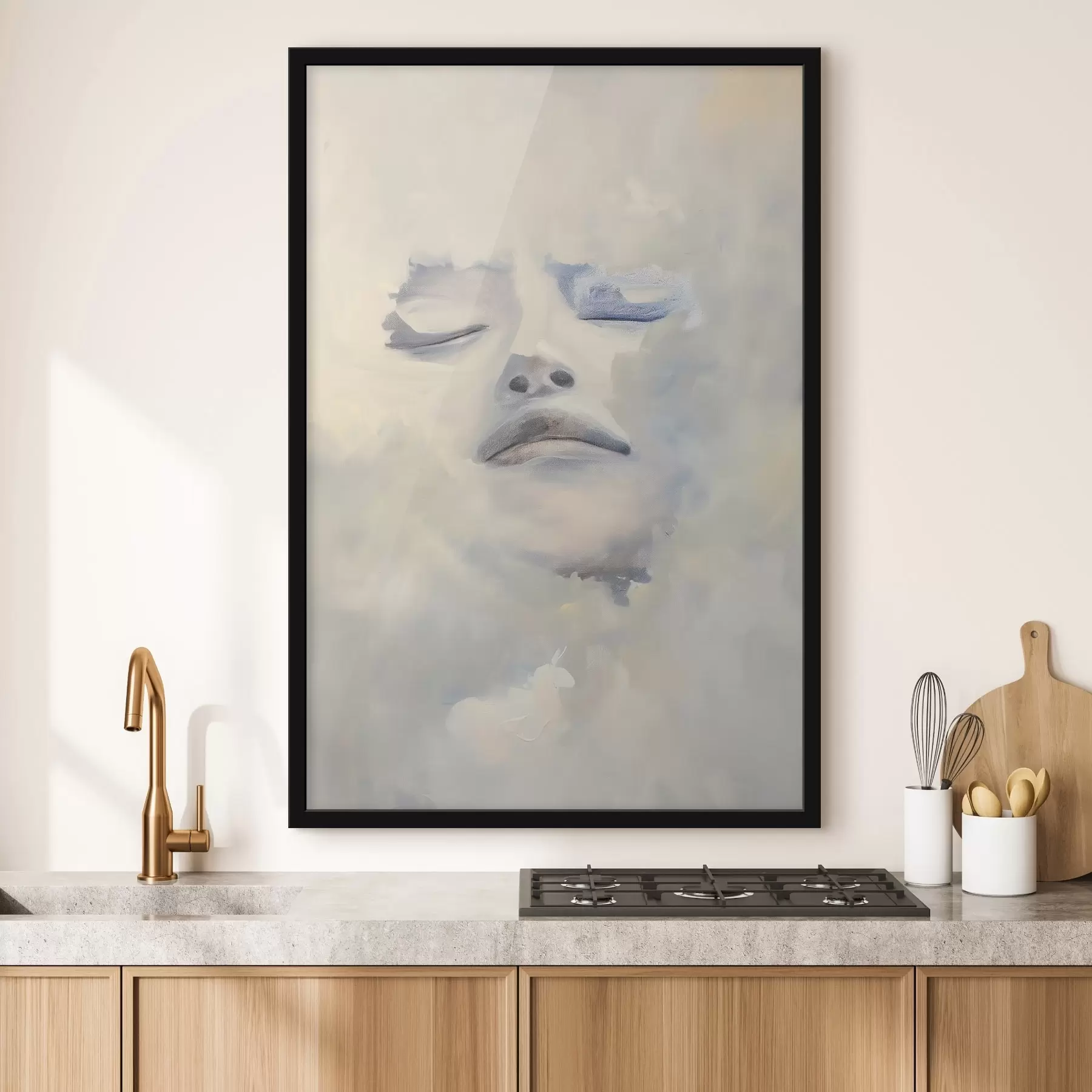 fototapet Cuplu în nori f47059