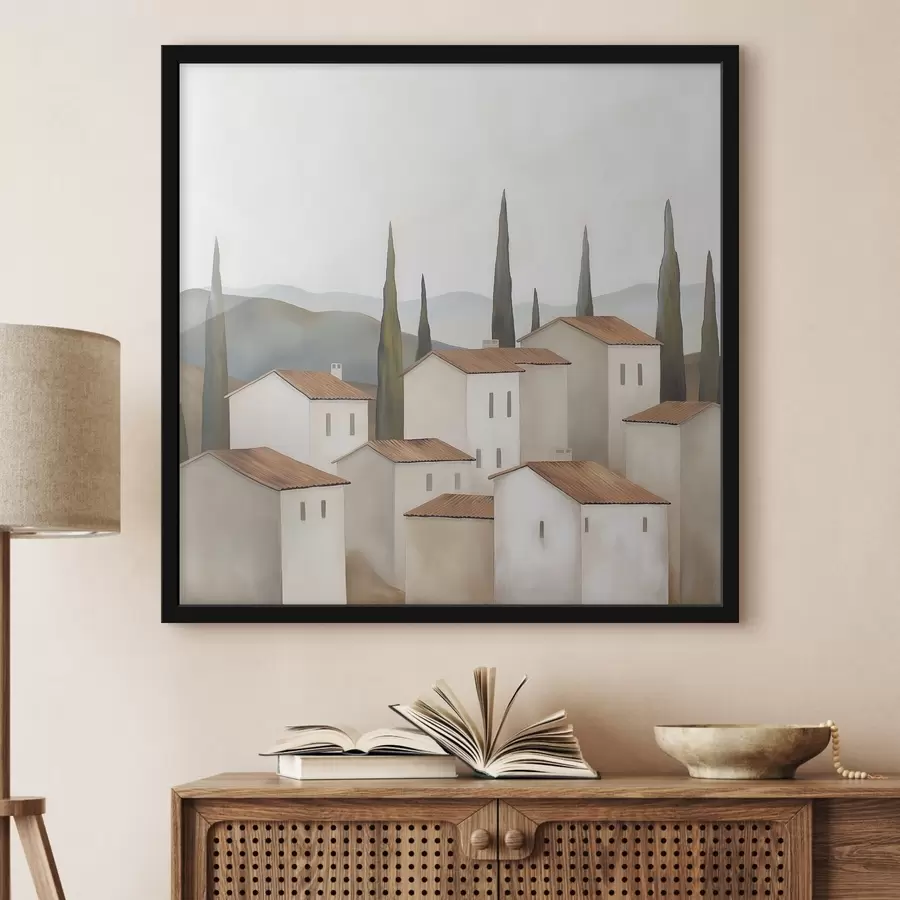 fototapet Case pitorești f47069