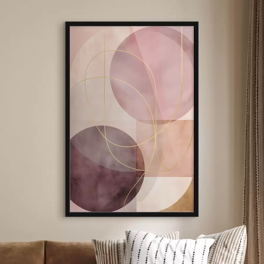 fototapet Cercuri abstracte f47070