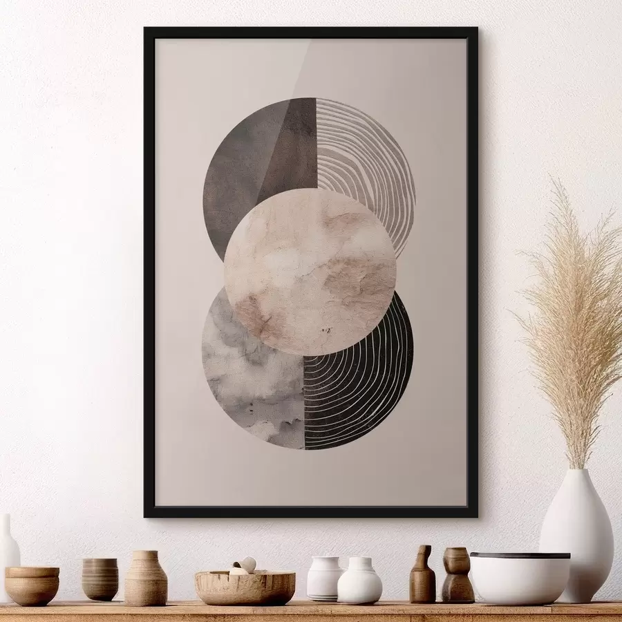 fototapet Trei cercuri f47081