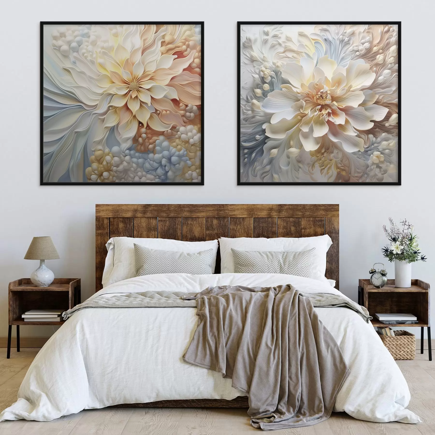 fototapet Flori neobișnuite abstracte mari d00380