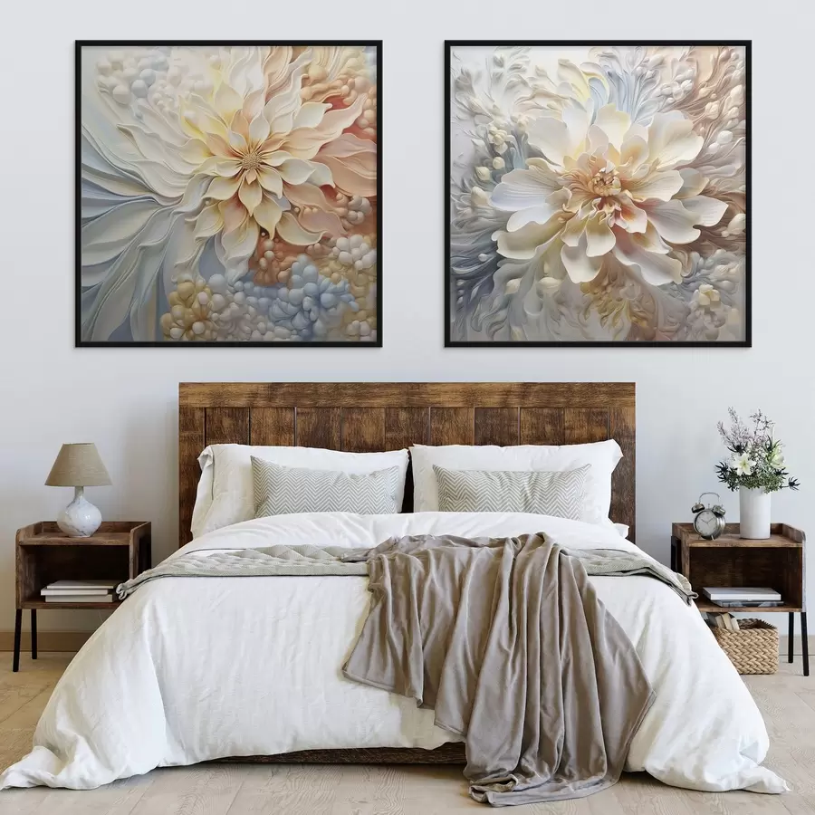 fototapet Flori neobișnuite abstracte mari d00380