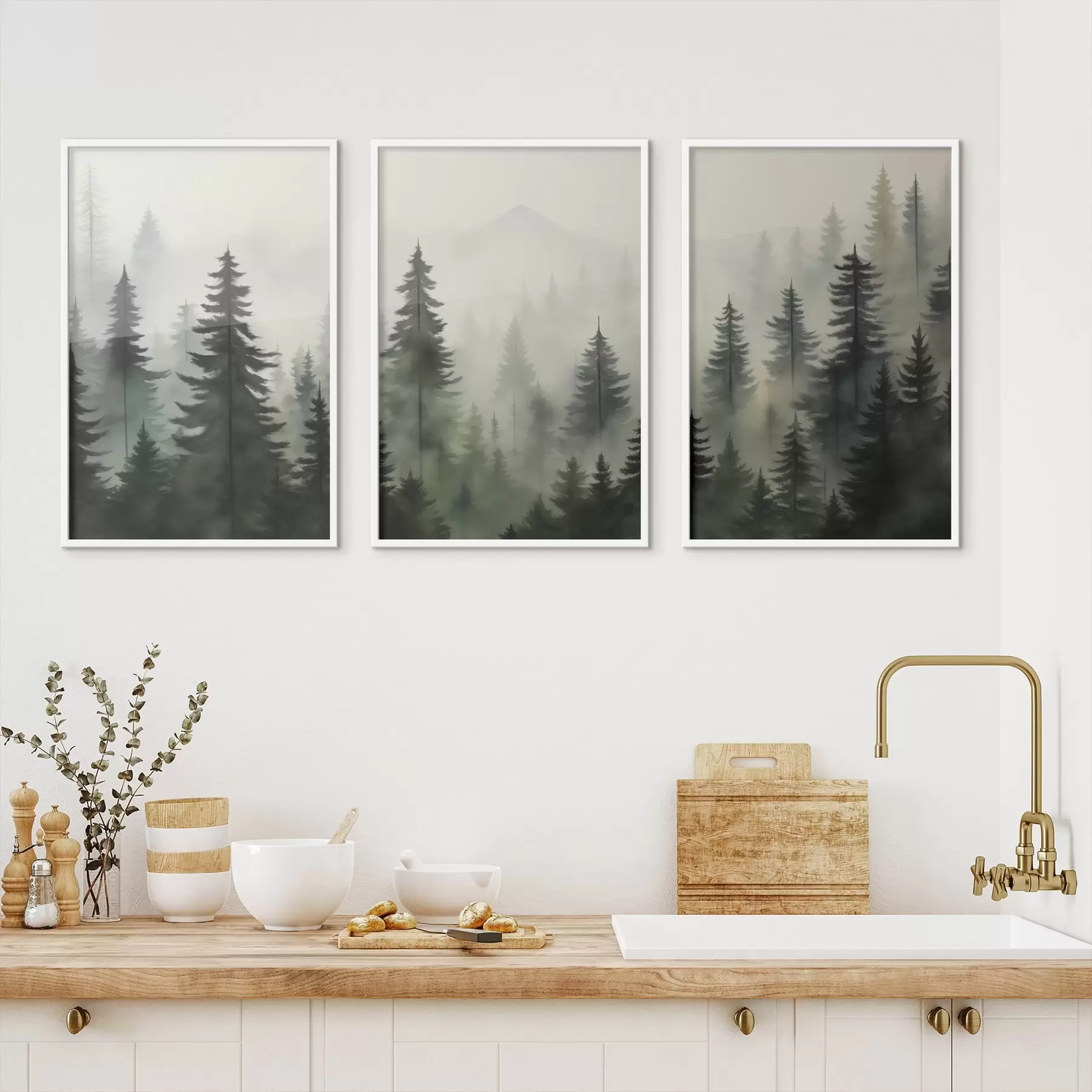 fototapet Peisaj forestier d00431