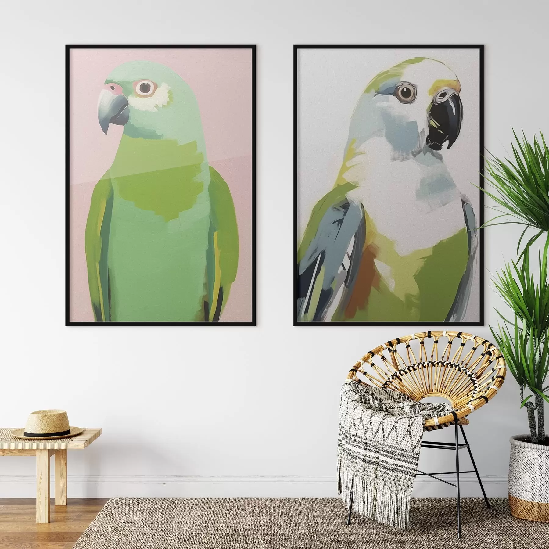 Tablouri Papagali tropicali d00441