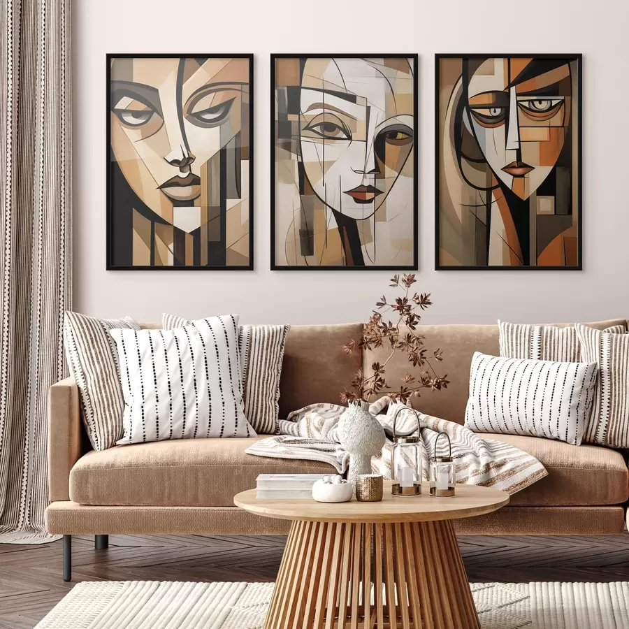 fototapet Fațetele emoției d00453