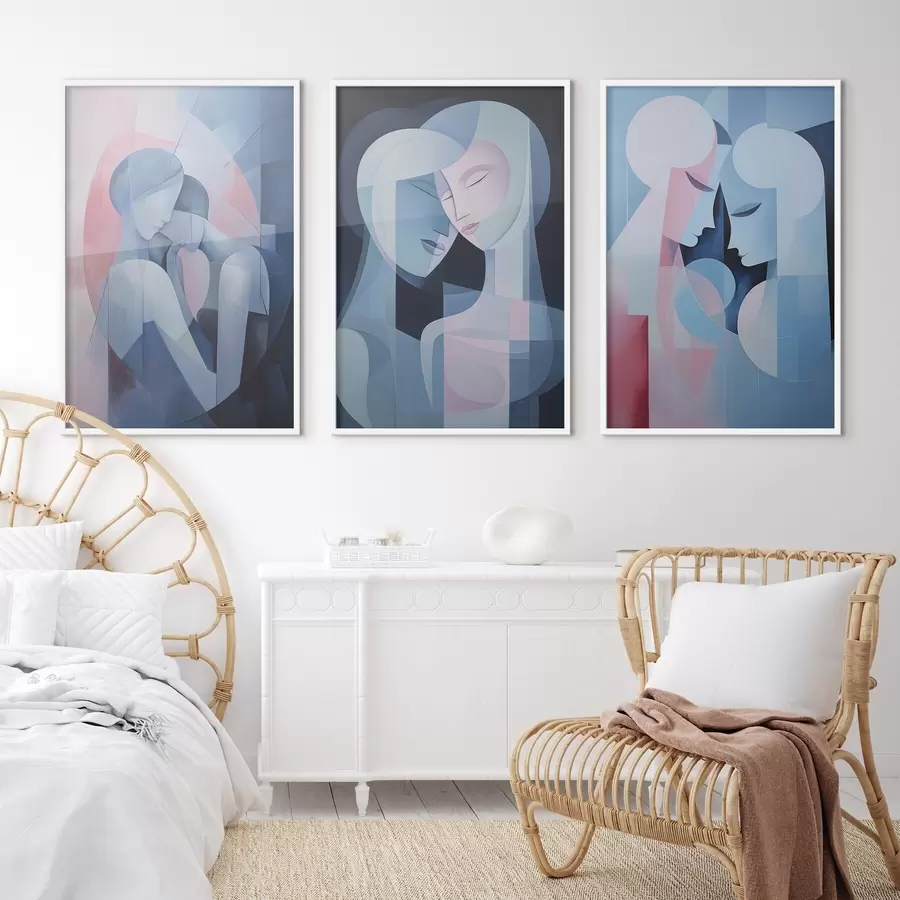 fototapet Tandrețe în forme d00458