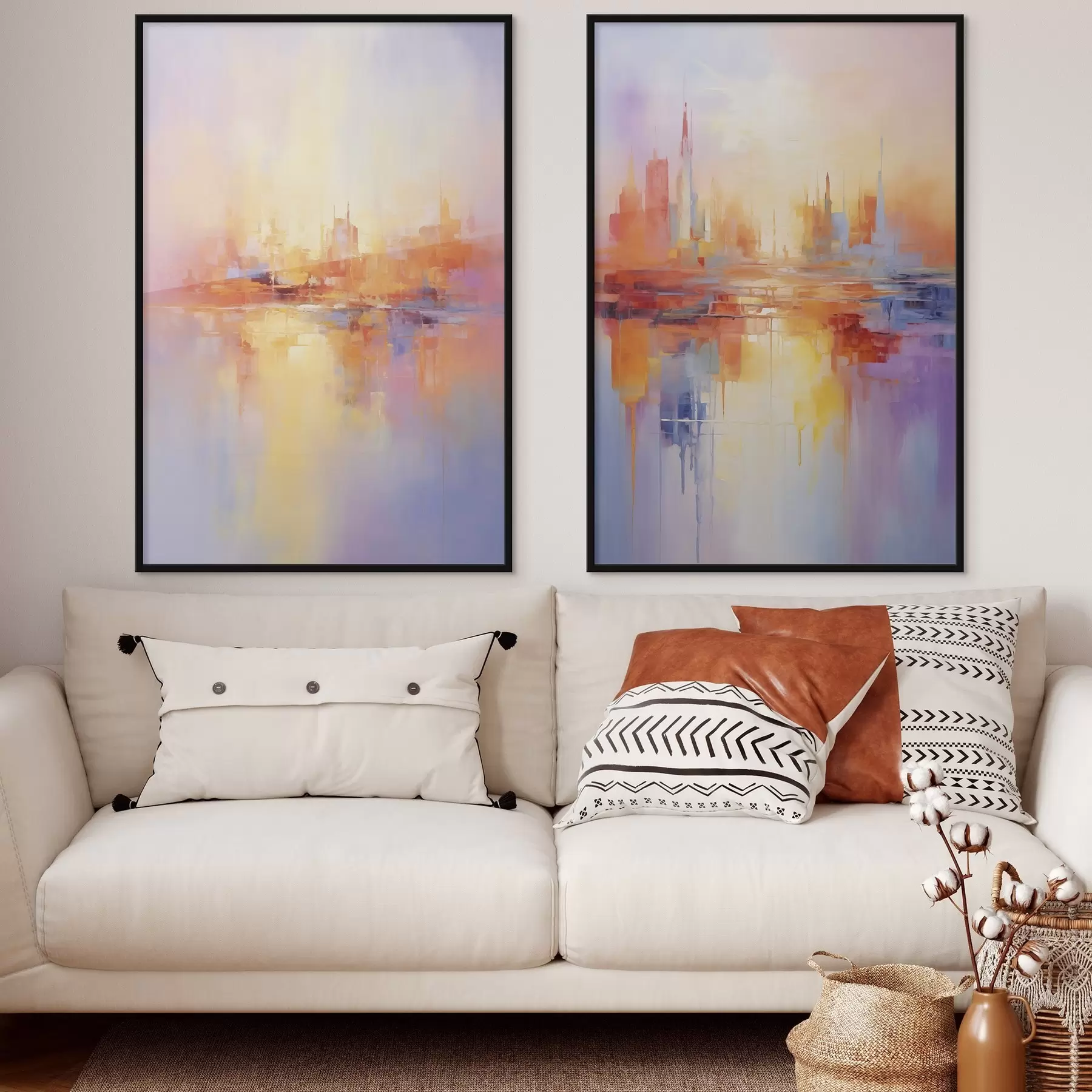 fototapet Orașe multicolore d00462