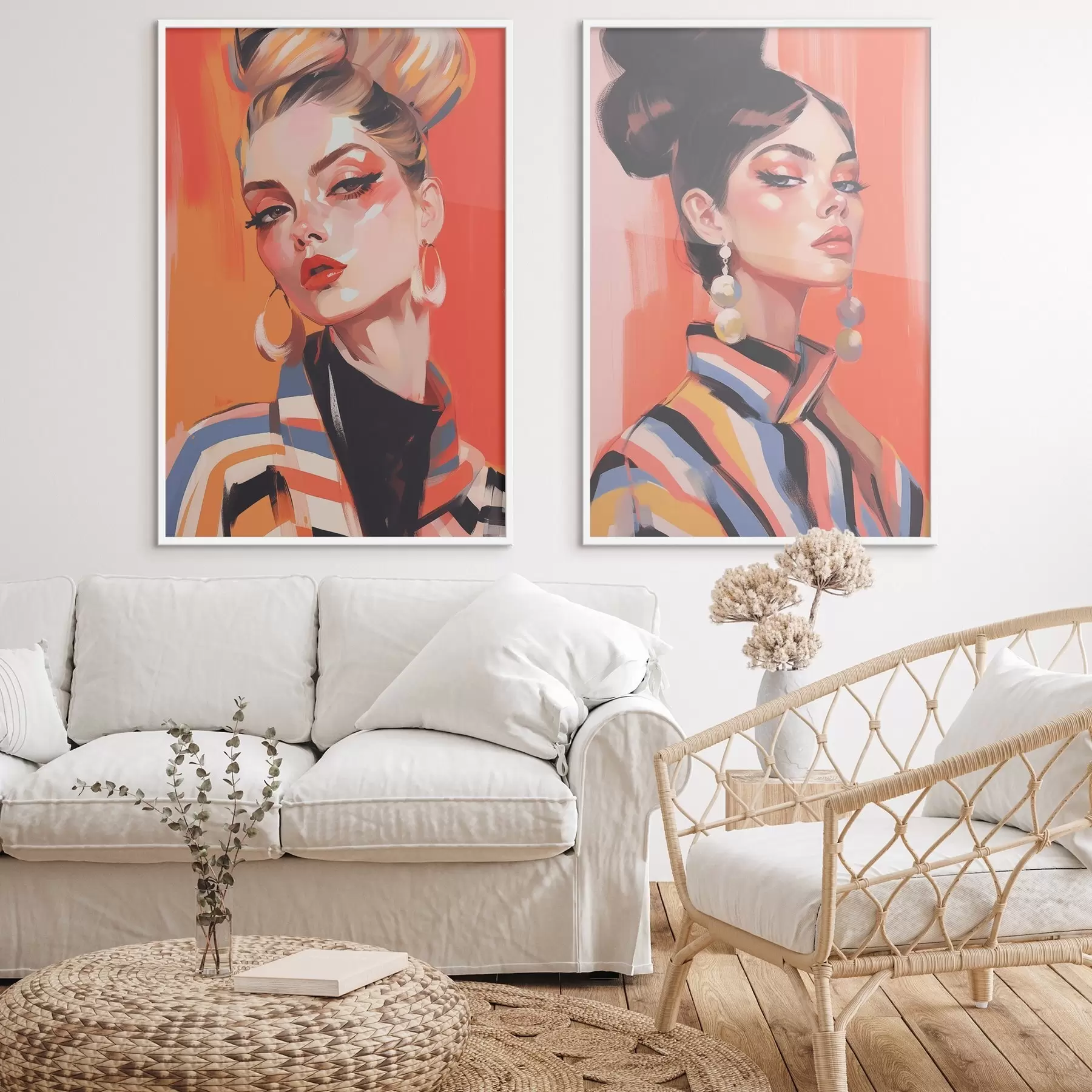 fototapet Portrete de femei d00498