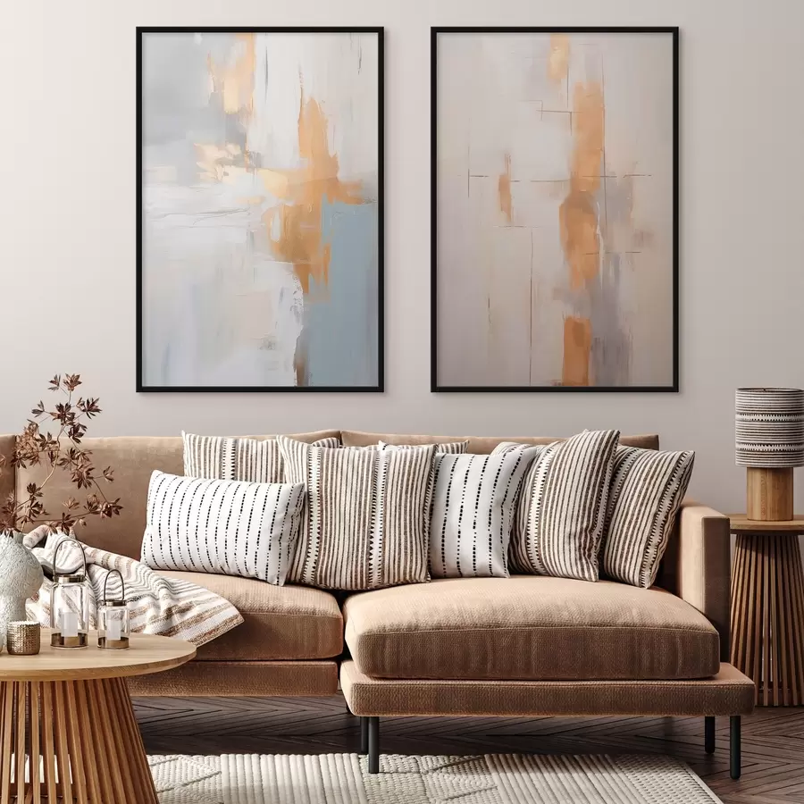 fototapet Abstract brush strokes imitație de pictură d00502