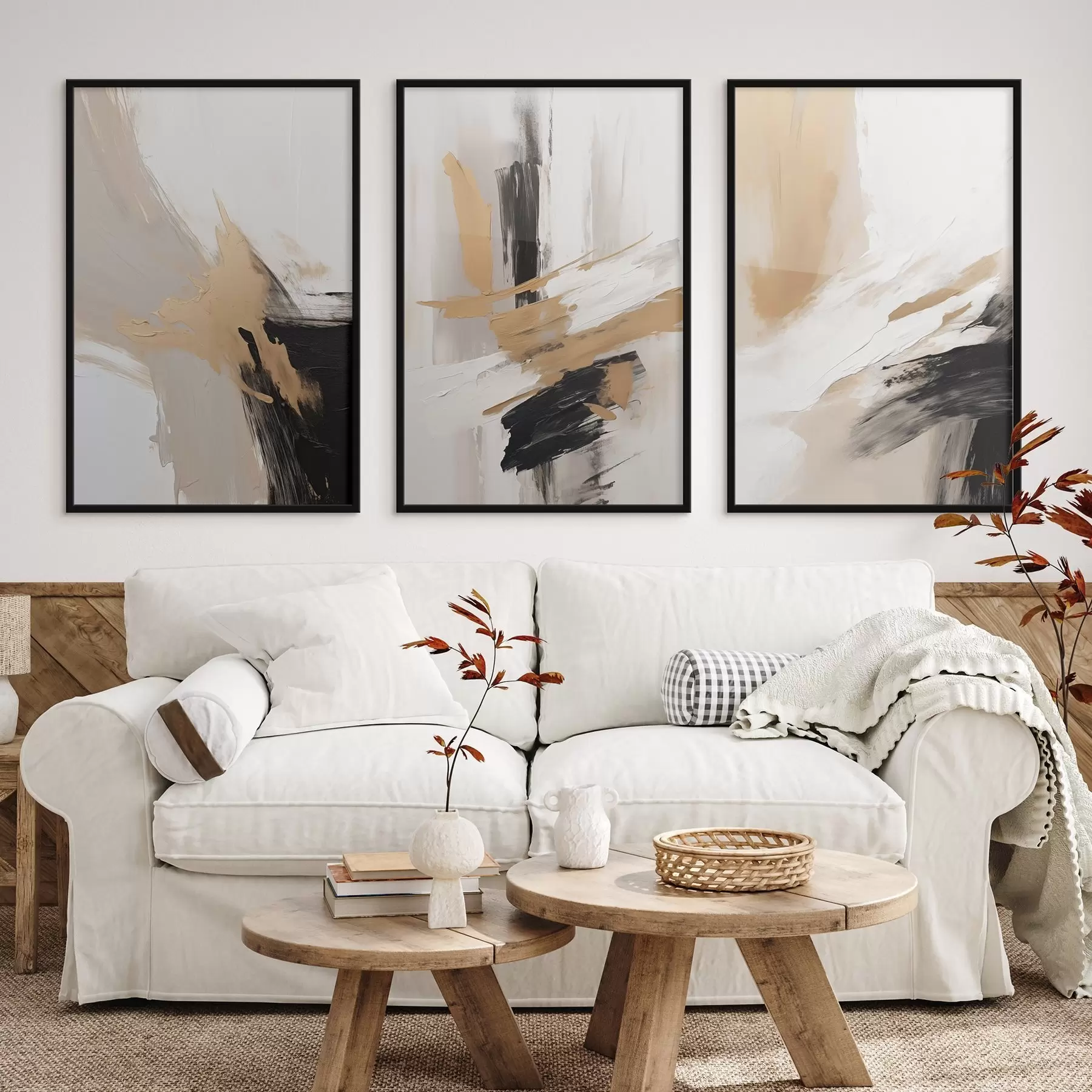 fototapet Abstracție modernă imitație de tușe d00505