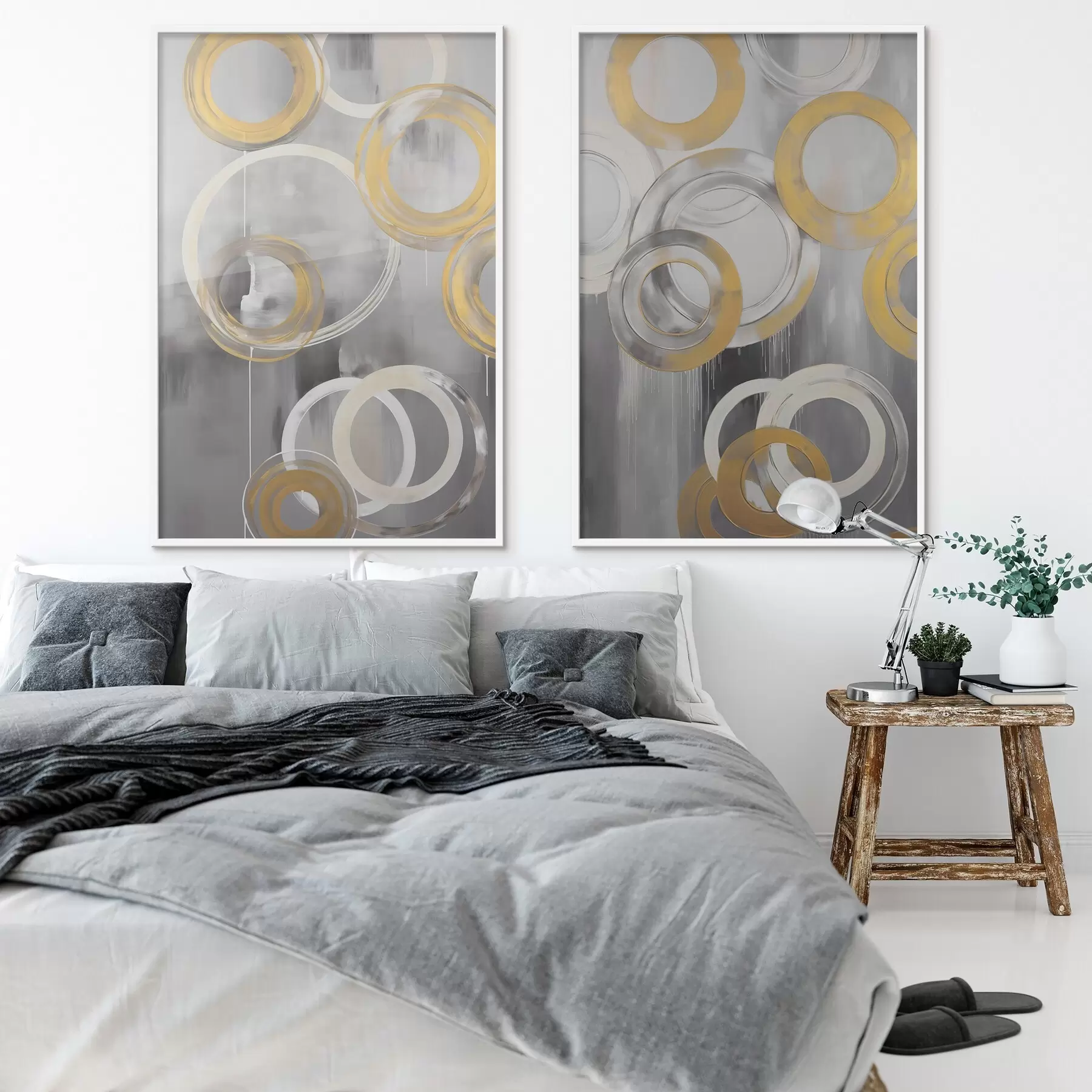 fototapet Abstracție cu cercuri d00509