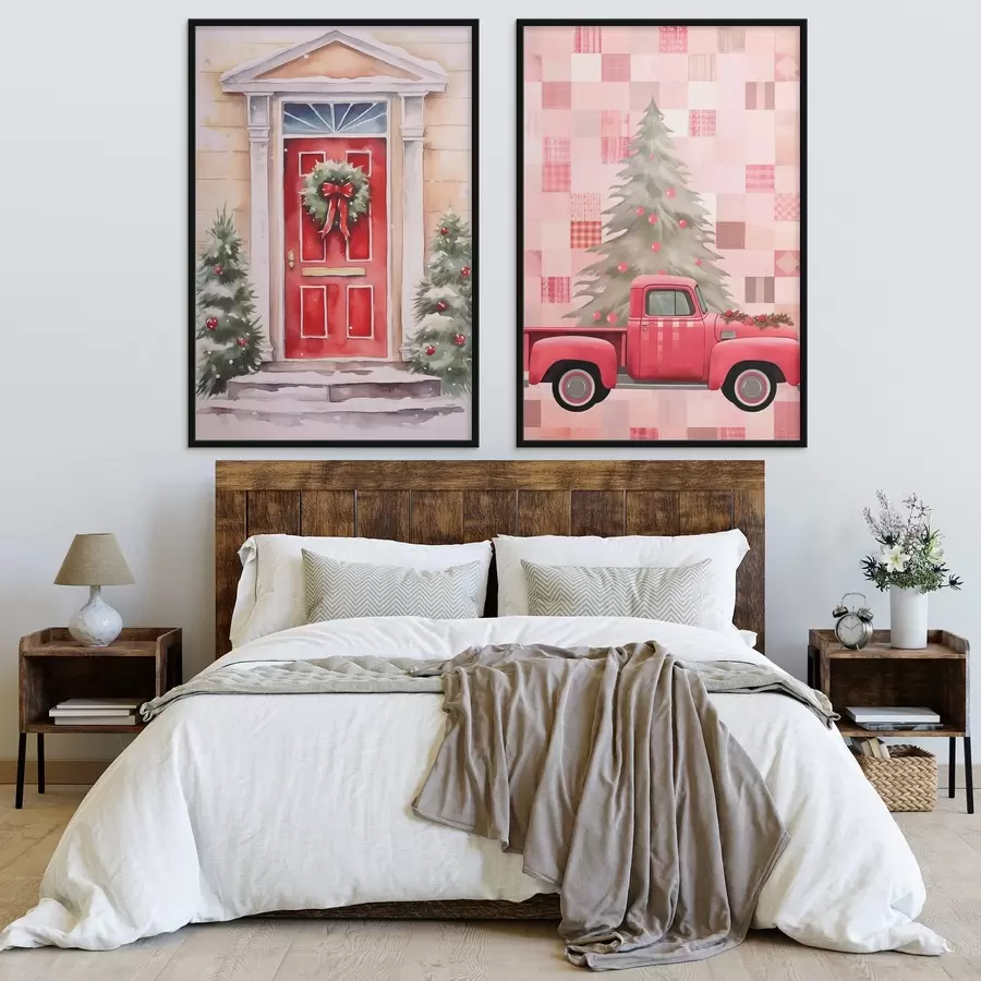 fototapet Atmosfera de Crăciun d00978